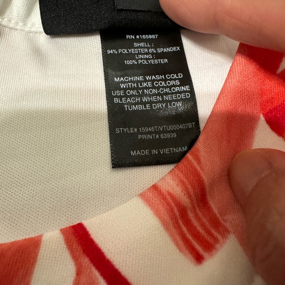 Stella & Julie sleeveless Lead pattern colorful sheath dress - Picture 6 of 7